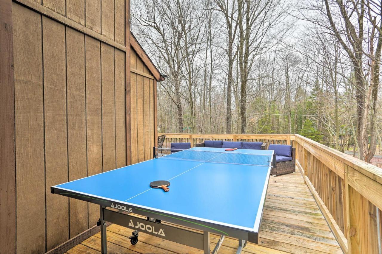 Bear Den Rustic Pocono Lake Home With Game Room! Exterior foto