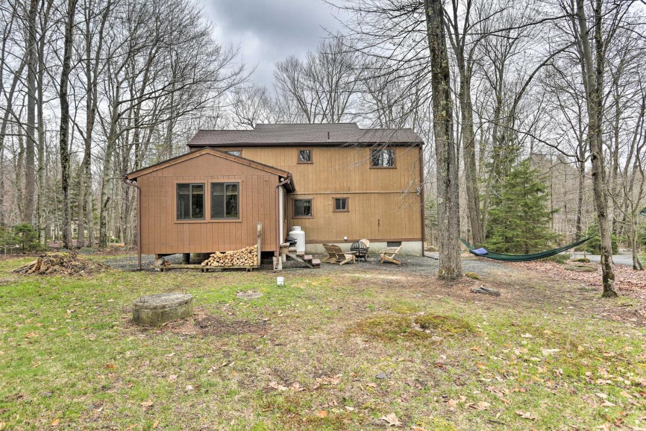 Bear Den Rustic Pocono Lake Home With Game Room! Exterior foto
